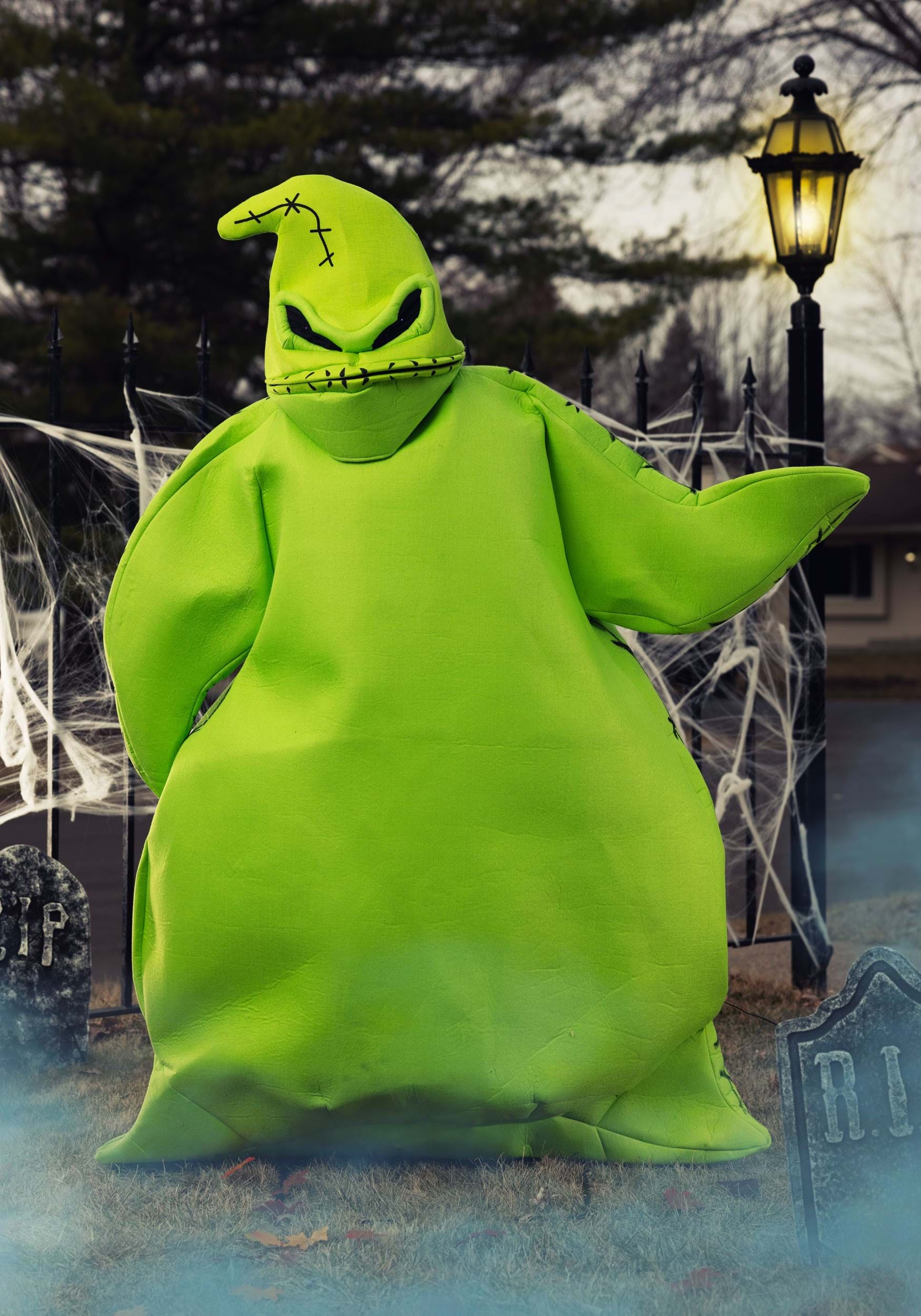 5.8FT Disney Nightmare Before Christmas Animatronic Oogie Boogie Halloween Decoration