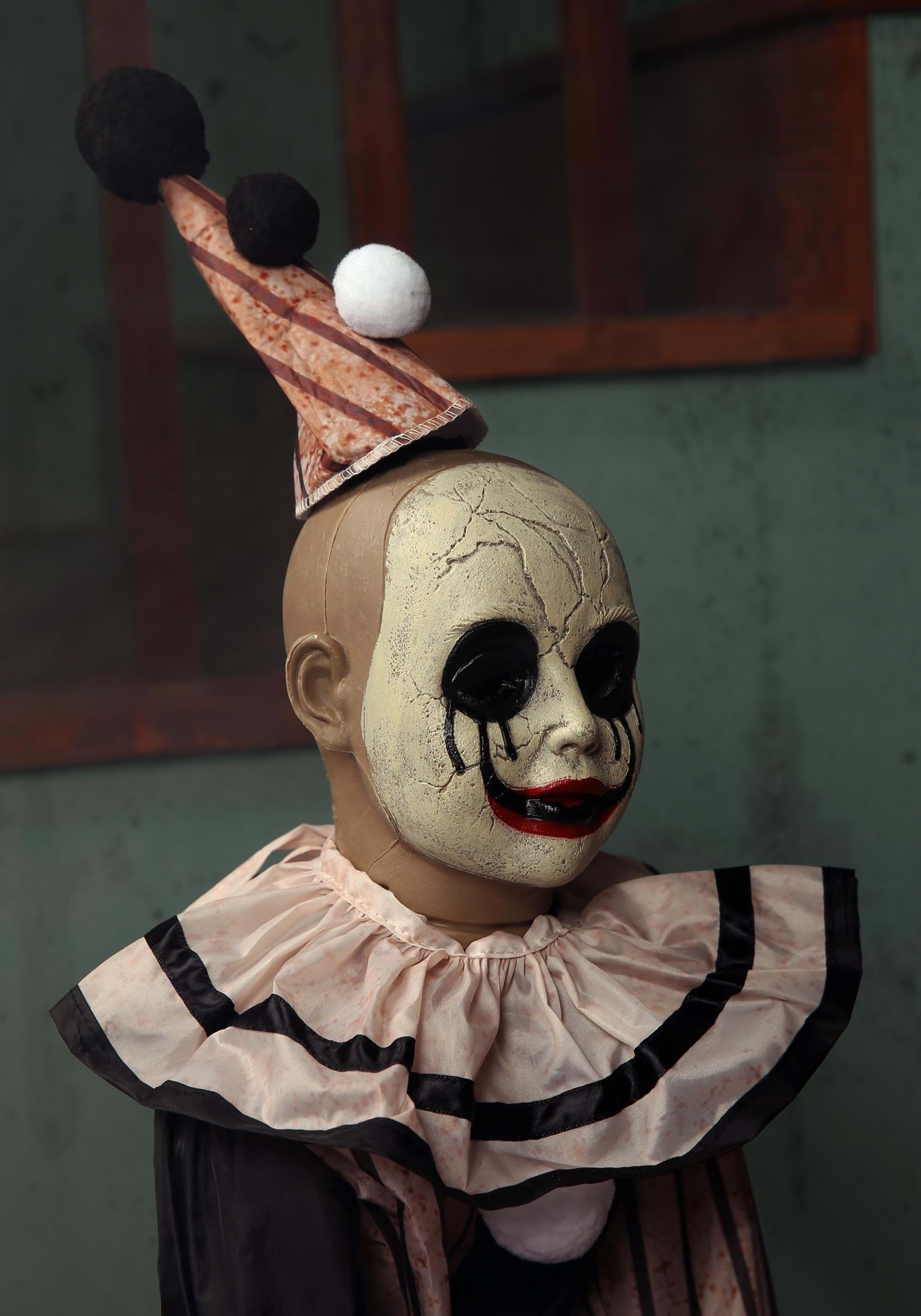 3FT See-Saw Evil Clown Animatronic Halloween Decoration