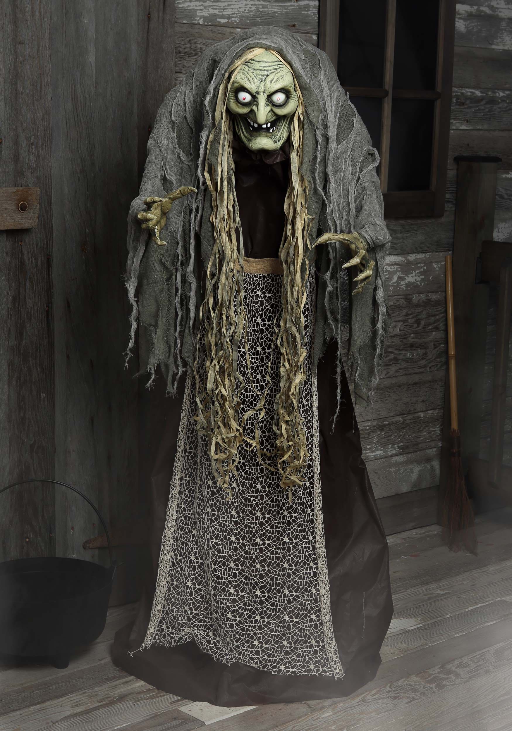Hag the Witch 5 Foot Animatronic Decoration
