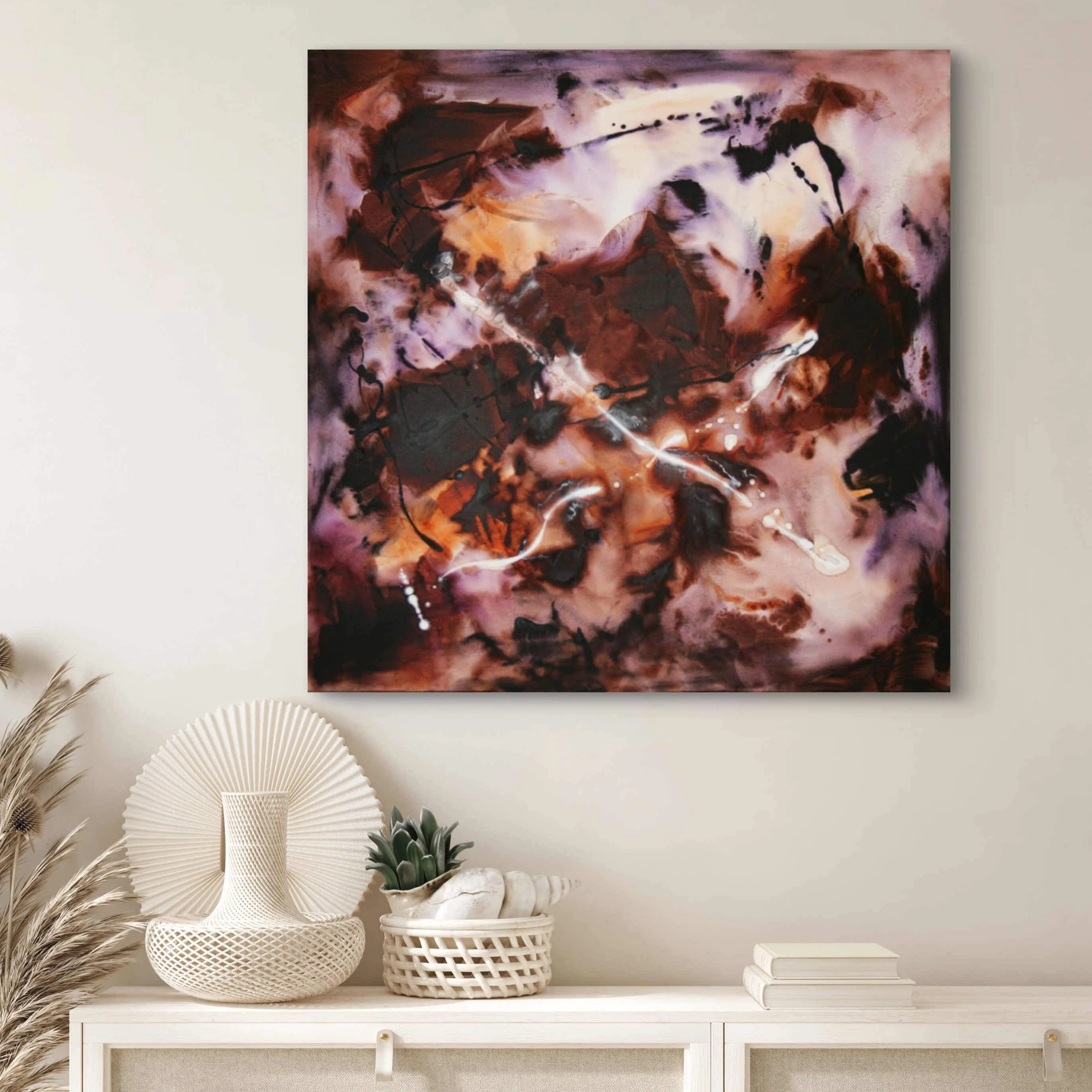 Restless World 34x34”