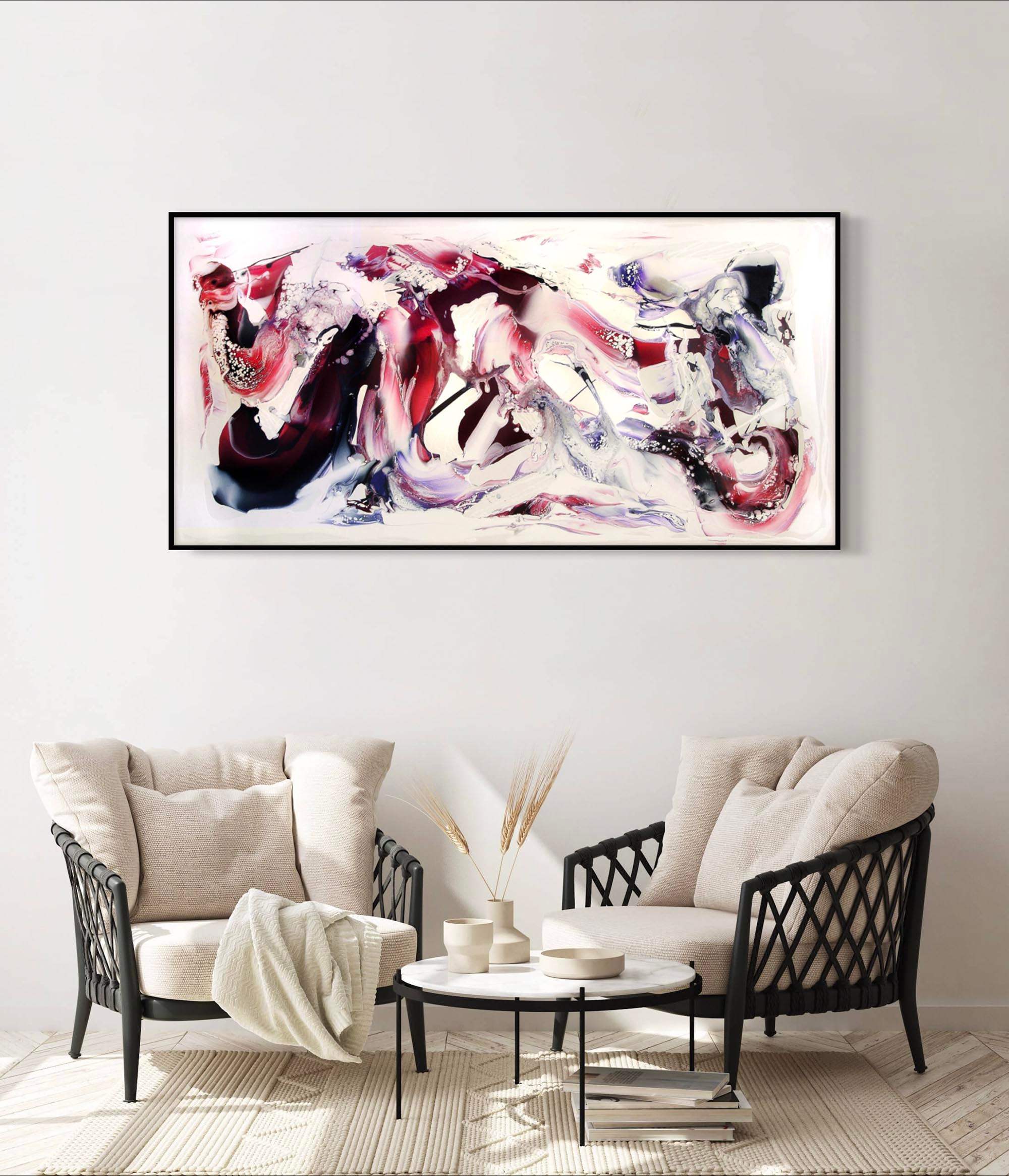 Snowflake Waltz 30x60”