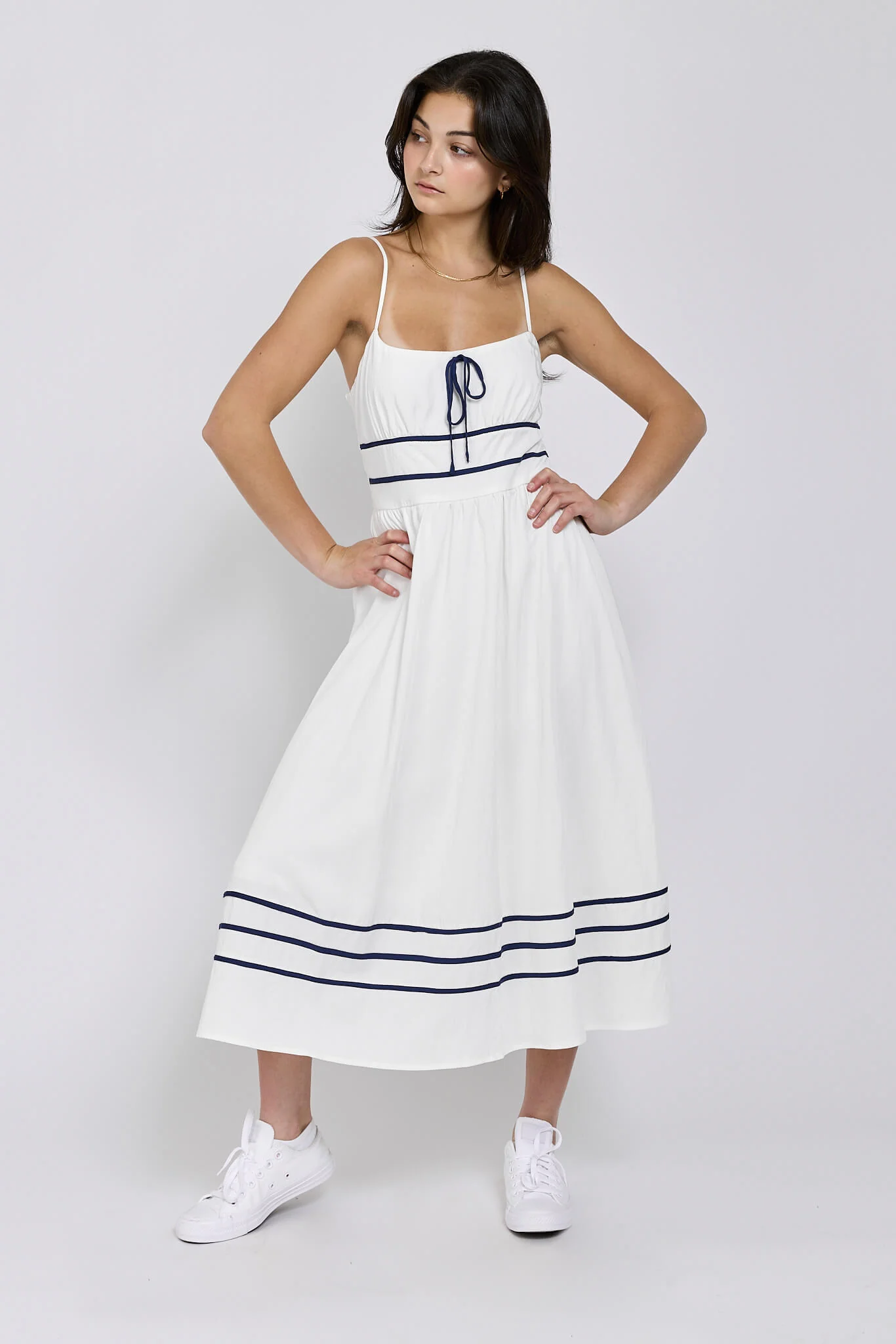 All Aboard Midi Dress