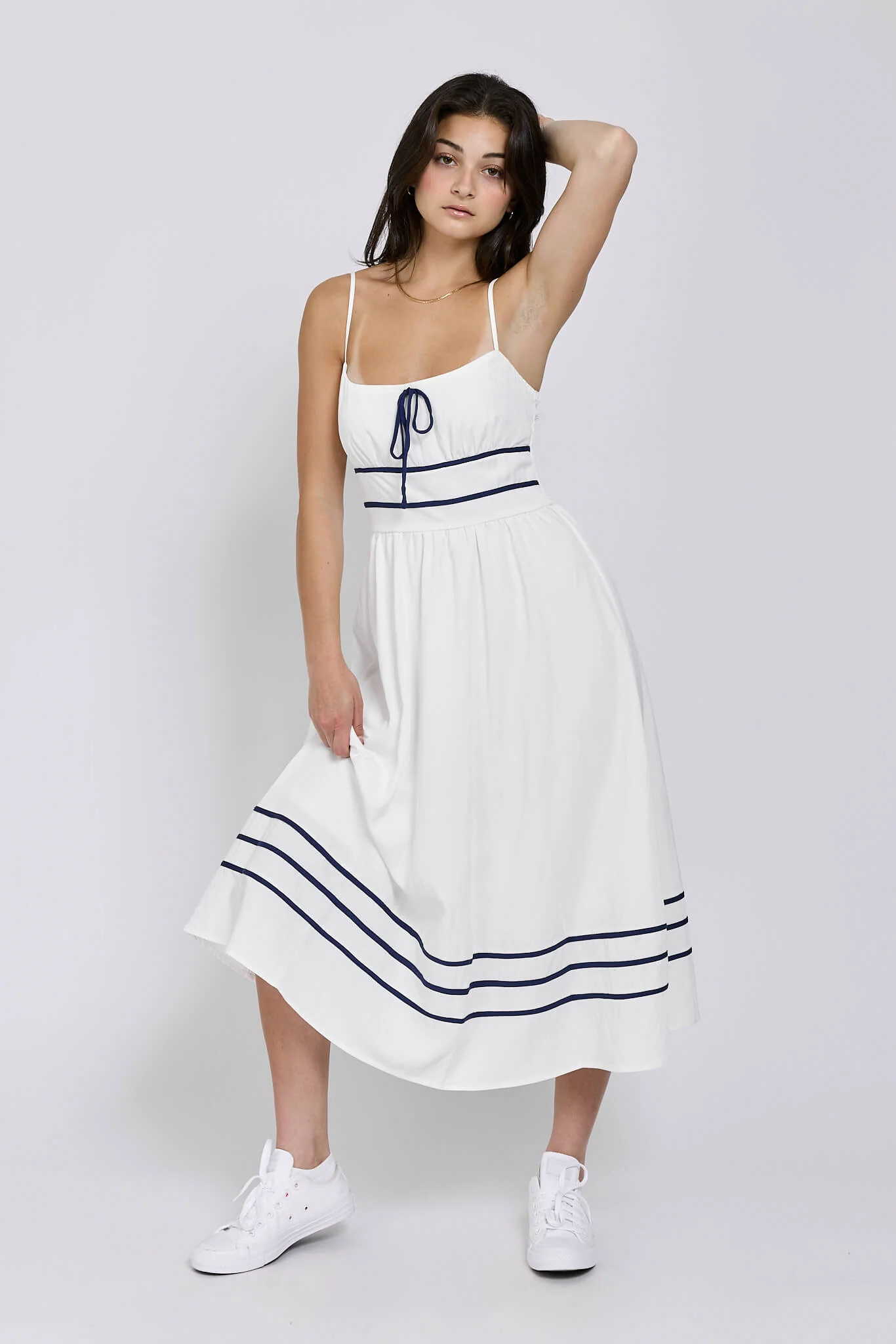 All Aboard Midi Dress
