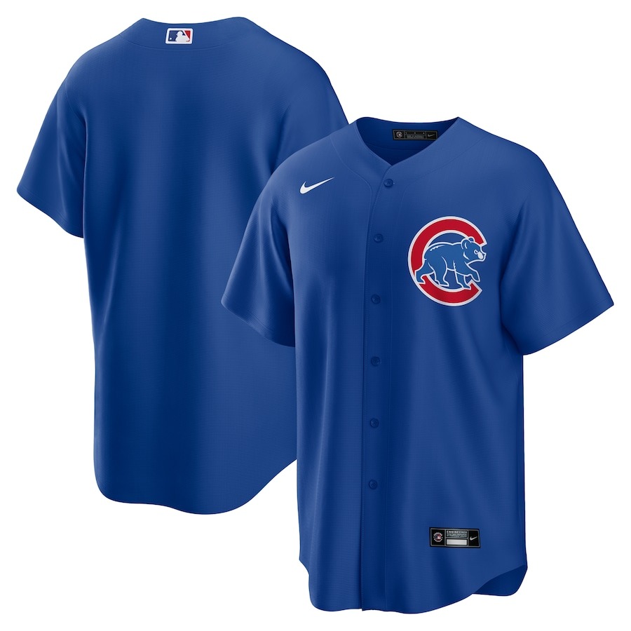 Men's Chicago Cubs Nike Royal Alternate Limited Custom Jersey