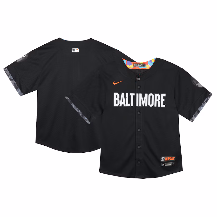 Toddler Baltimore Orioles Nike Black City Connect Limited Jersey