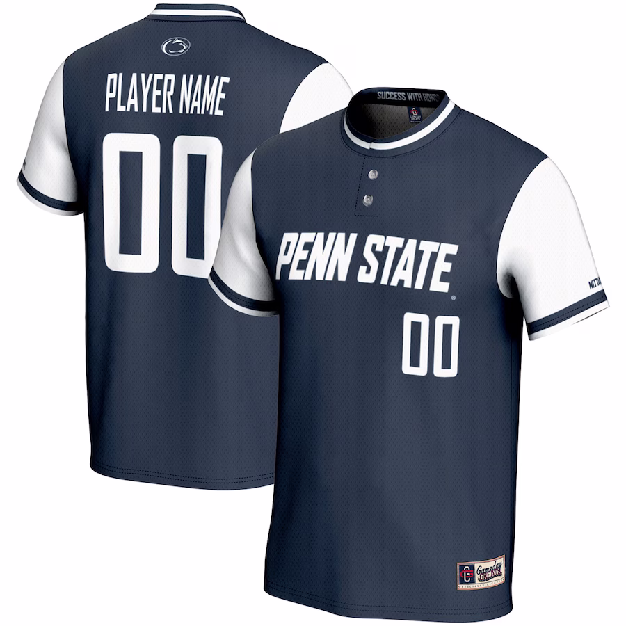 Penn State Nittany Lions GameDay Greats Unisex NIL Pick-A-Player Women's Softball Lightweight Jersey - Navy