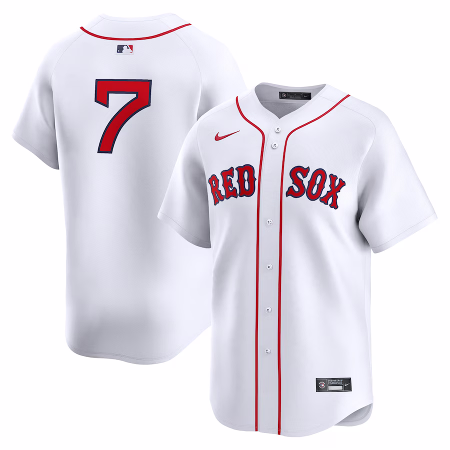 Men's Boston Red Sox Masataka Yoshida Nike White Home Limited Player Jersey