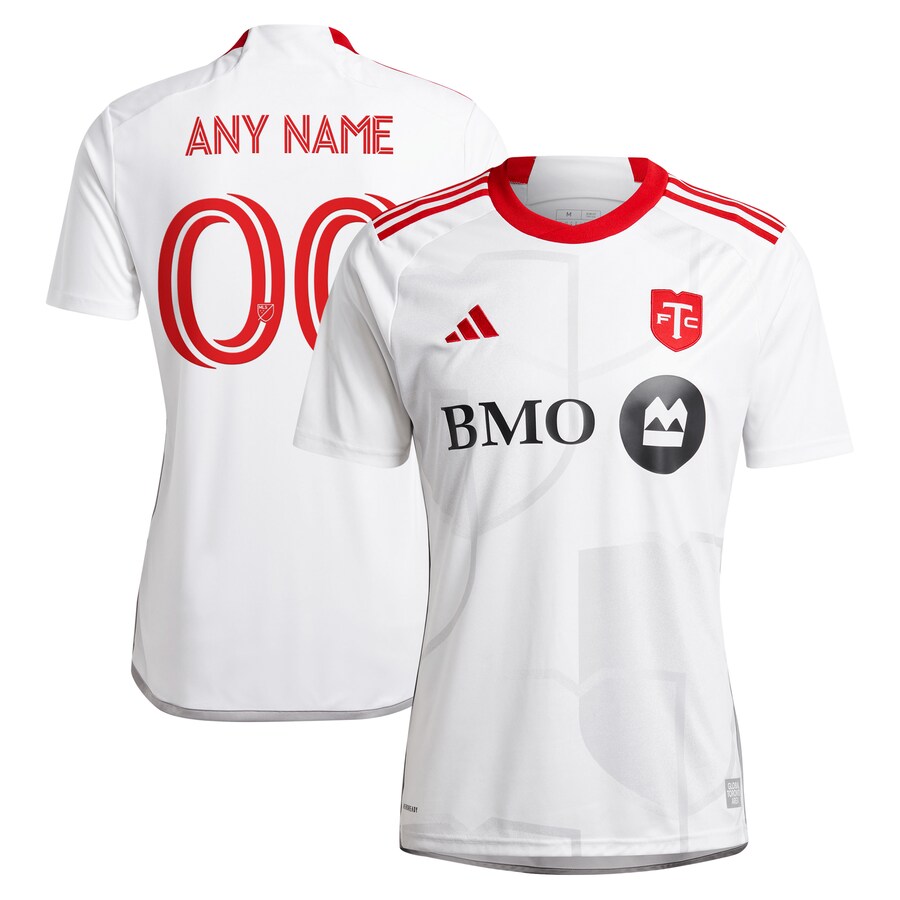 Men's Toronto FC adidas White 2024 GTA Kit Replica Custom Jersey