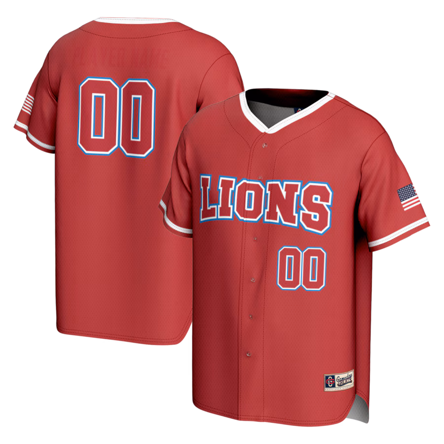 Loyola Marymount Lions GameDay Greats Youth NIL Pick-A-Player Lightweight Baseball Jersey - Red
