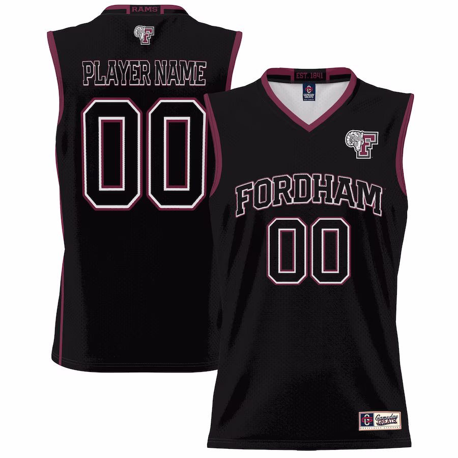 Fordham Rams GameDay Greats Youth NIL Pick-A-Player Lightweight Women's Basketball Jersey - Black