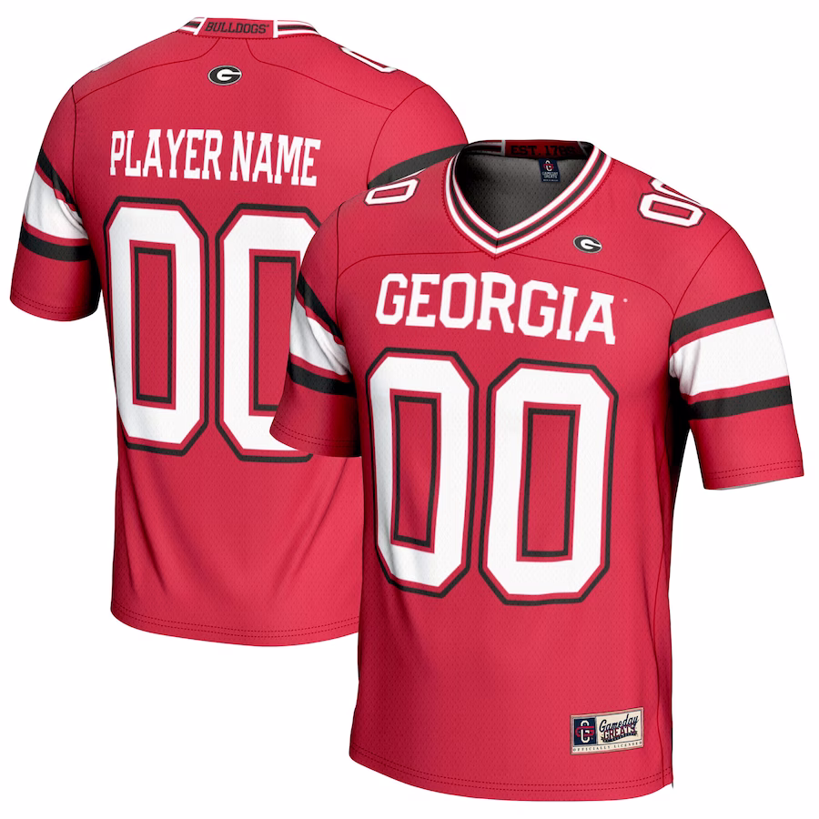 Georgia Bulldogs GameDay Greats Youth NIL Pick-A-Player Football Jersey - Red