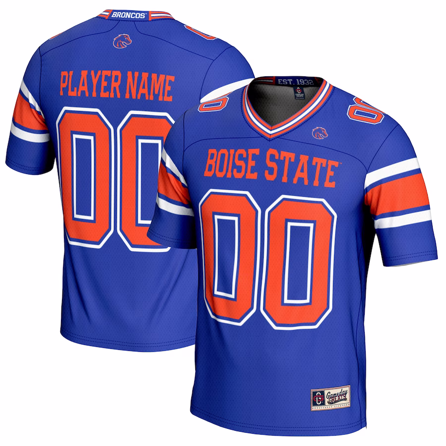 Boise State Broncos GameDay Greats Youth  NIL Pick-A-Player Football Jersey �?Royal