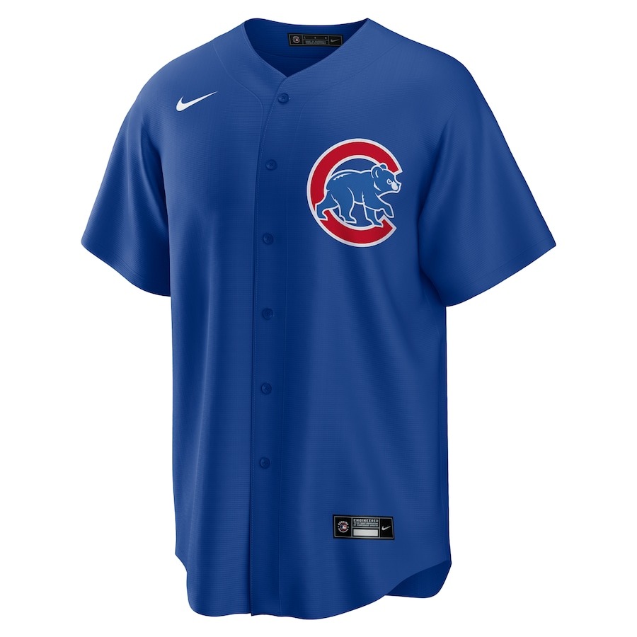 Men's Chicago Cubs Nike Royal Alternate Limited Custom Jersey