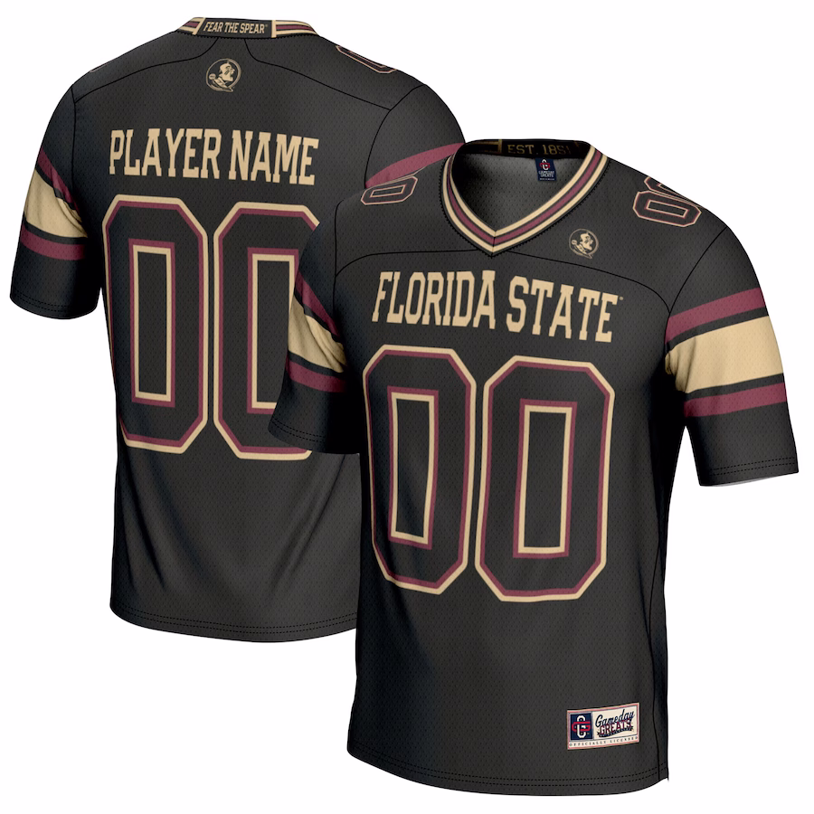 Florida State Seminoles GameDay Greats Youth NIL Pick-A-Player Football Jersey - Black
