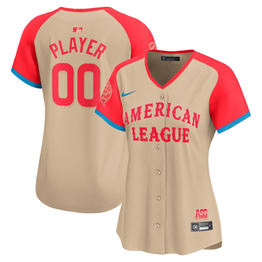 Women's American League  Nike Cream 2024 MLB All-Star Game Limited Pick-A-Player Jersey