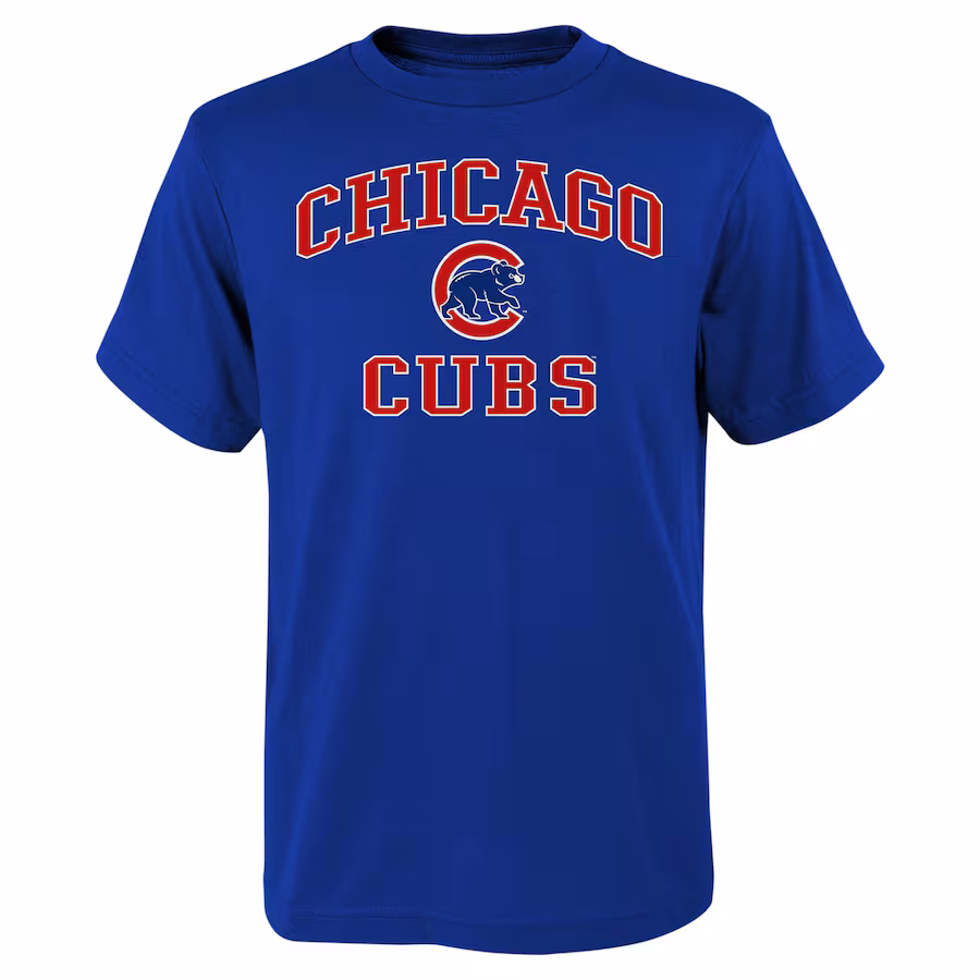 Youth Chicago Cubs Royal Heart & Soul T-Shirt