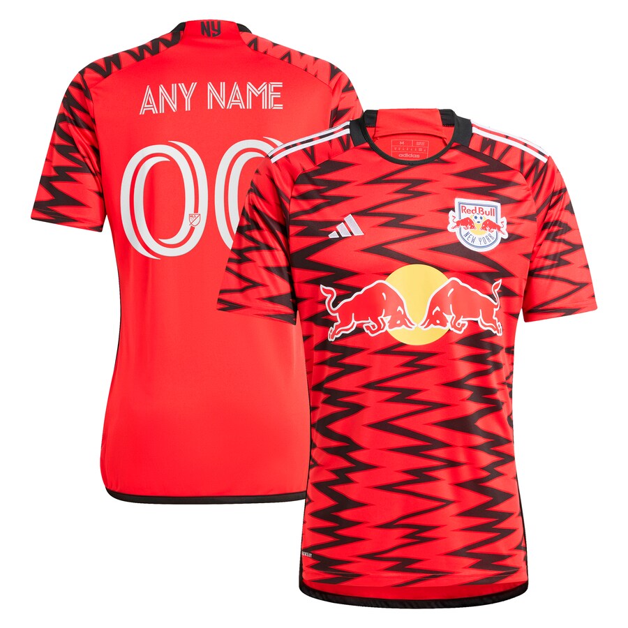Men's New York Red Bulls  adidas Red 2024 Legacy Replica Custom Jersey