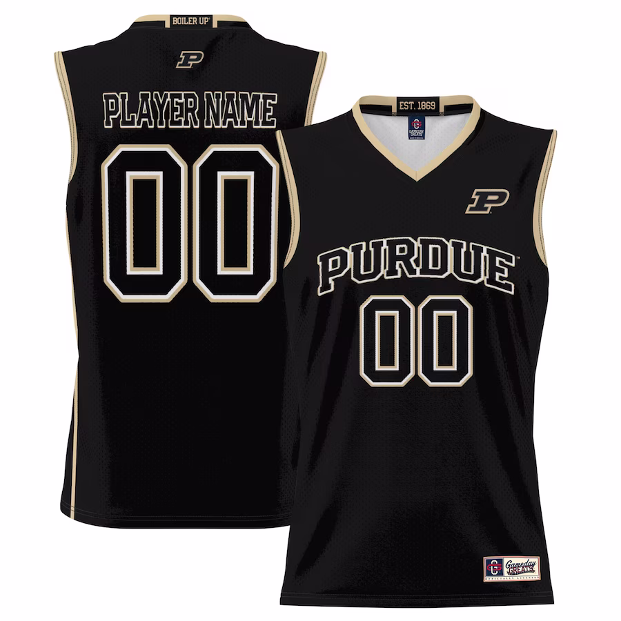 Purdue Boilermakers GameDay Greats Youth NIL Pick-A-Player Lightweight Basketball Jersey - Black
