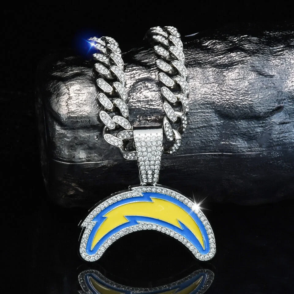 Los Angeles Chargers Pendant Necklace Hip-Hop Jewelry