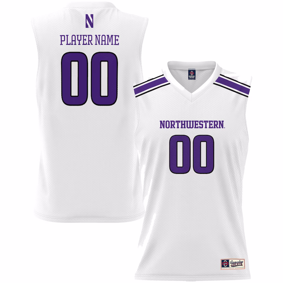 Northwestern Wildcats GameDay Greats Youth Lightweight NIL Pick-A-Player Women's Basketball Jersey - White