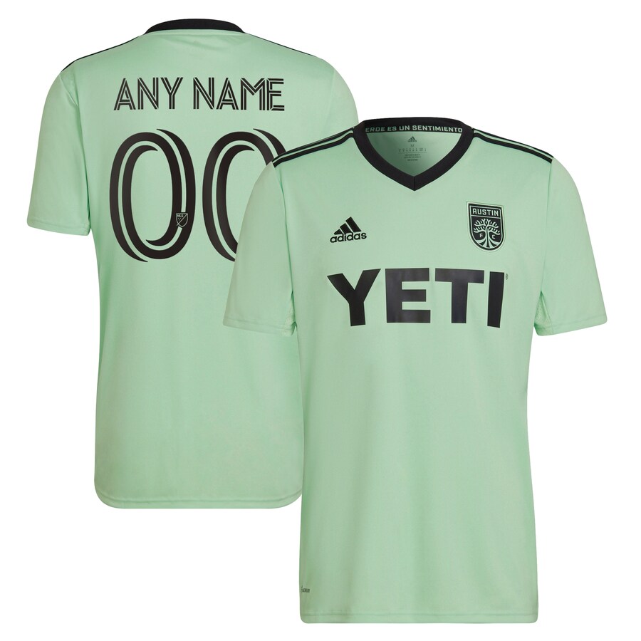 Men's Austin FC adidas Mint 2022 The Sentimiento Kit Replica Custom Jersey