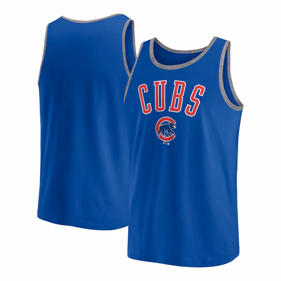 Men's Chicago Cubs Fanatics Royal Bet Tank Top