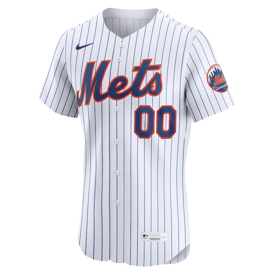 Men's New York Mets  Nike White 2024 MLB World Tour London Series Home Pick-A-Player Limited Jersey