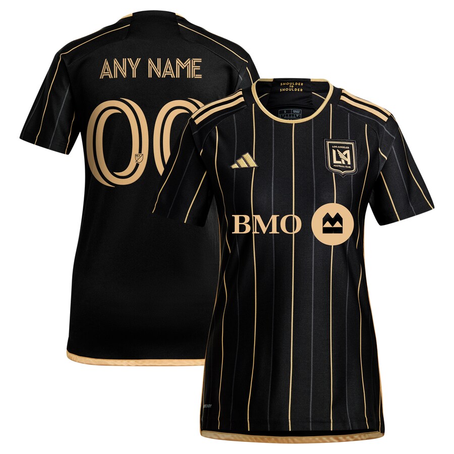 Women's LAFC adidas Black 2024 Primary Replica Custom Jersey