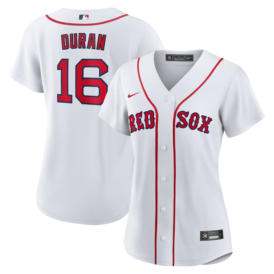 Women's Boston Red Sox Jarren Duran Nike White Replica Player Jersey