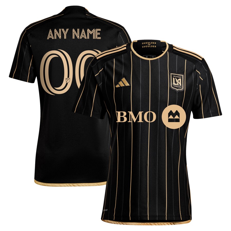 Men's LAFC adidas Black 2024 Primary Replica Custom Jersey