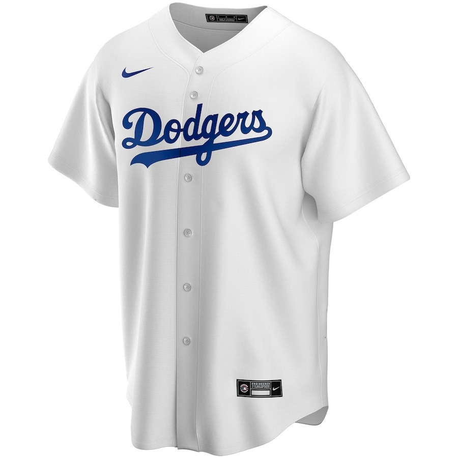 Men's Los Angeles Dodgers Nike White 2024 World Series Home Custom Replica Jersey