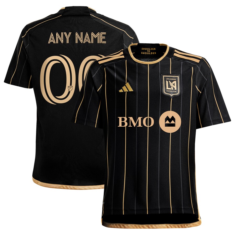 Youth LAFC adidas Black 2024 Primary Replica Custom Jersey