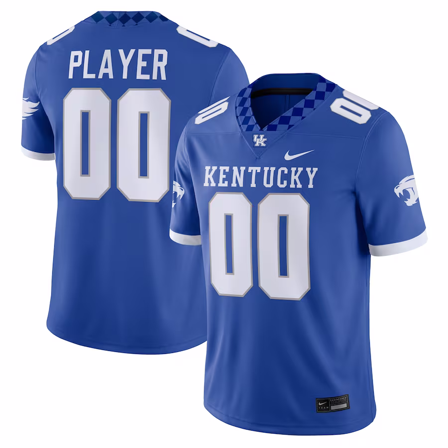 Kentucky Wildcats Nike NIL Pick-A-Player Game Jersey?�C Royal