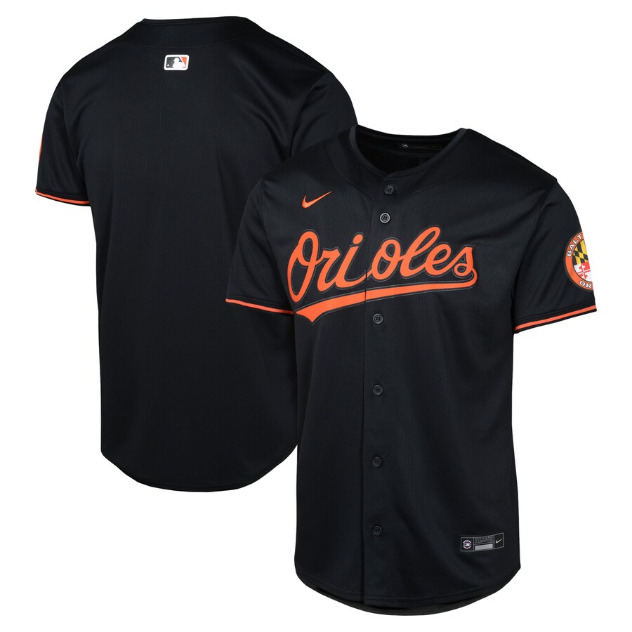 Youth Baltimore Orioles Nike Black Alternate Limited Jersey