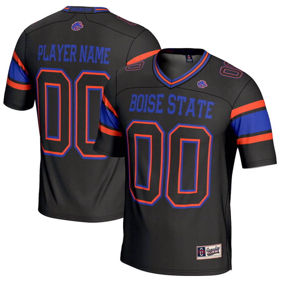 Boise State Broncos GameDay Greats Youth  NIL Pick-A-Player Football Jersey �?Black