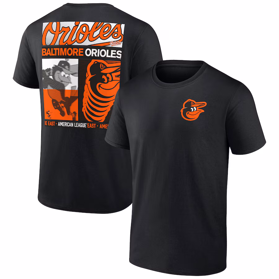 Men's Baltimore Orioles Black In Good Graces T-Shirt