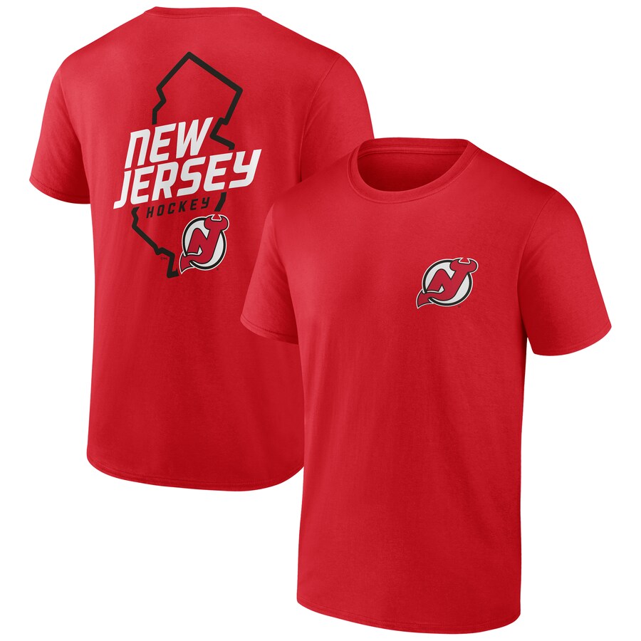 Men's New Jersey Devils Red Bring It T-Shirt