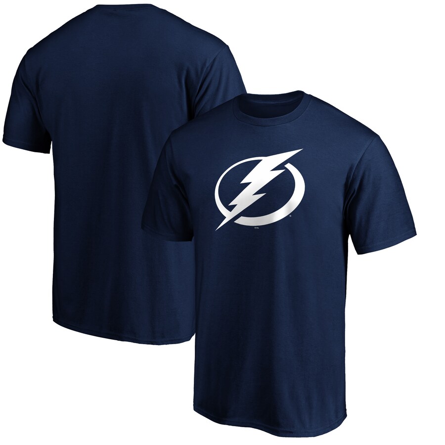 Men's Tampa Bay Lightning Navy Primary Logo T-Shirt