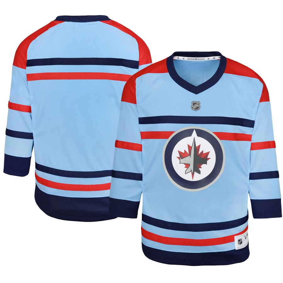 Youth Winnipeg Jets Light Blue Anniversary Replica Jersey