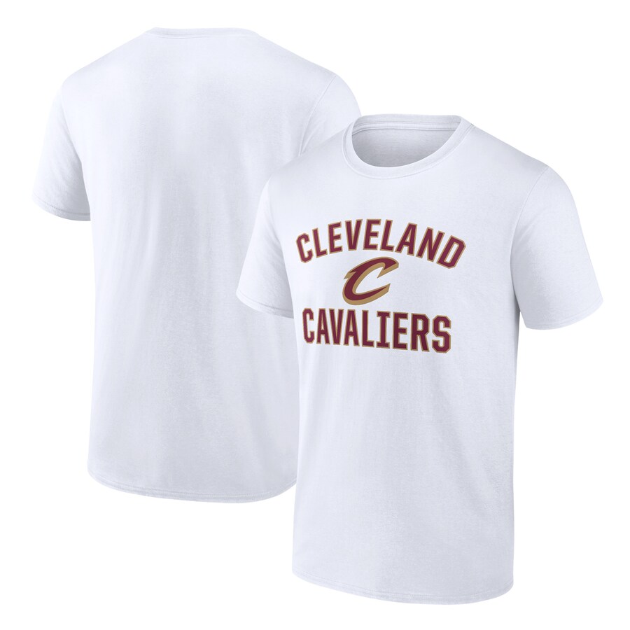 Men's Cleveland Cavaliers White Victory Arch Team T-Shirt