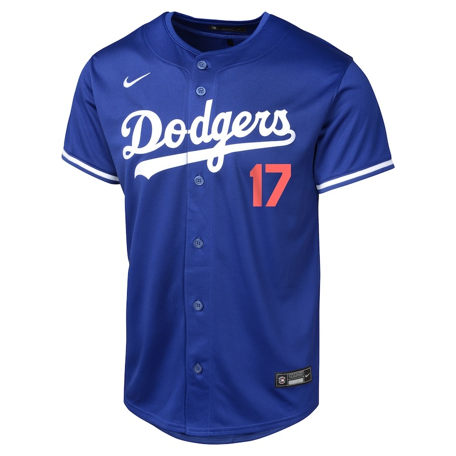 Men's Los Angeles Dodgers Shohei Ohtani Nike Royal 2024 World Series Champions Alternate Limited Player Jersey