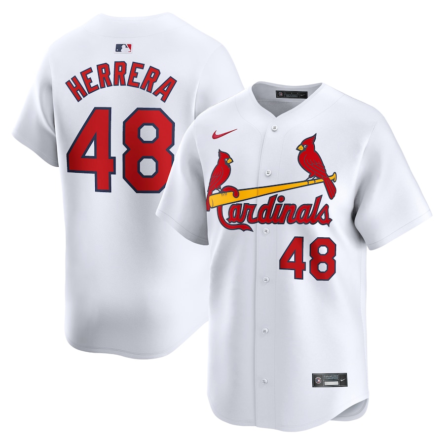 Men's St. Louis Cardinals Iván Herrera Nike White Home Limited Player Jersey