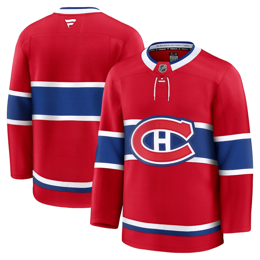 Men's Montreal Canadiens Fanatics Red Home Premium Jersey
