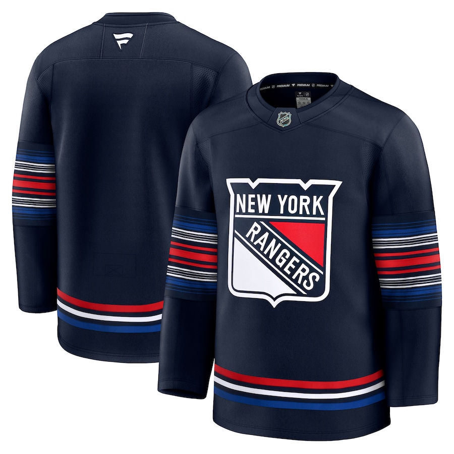 Men's New York Rangers Fanatics Navy Alternate Premium Jersey