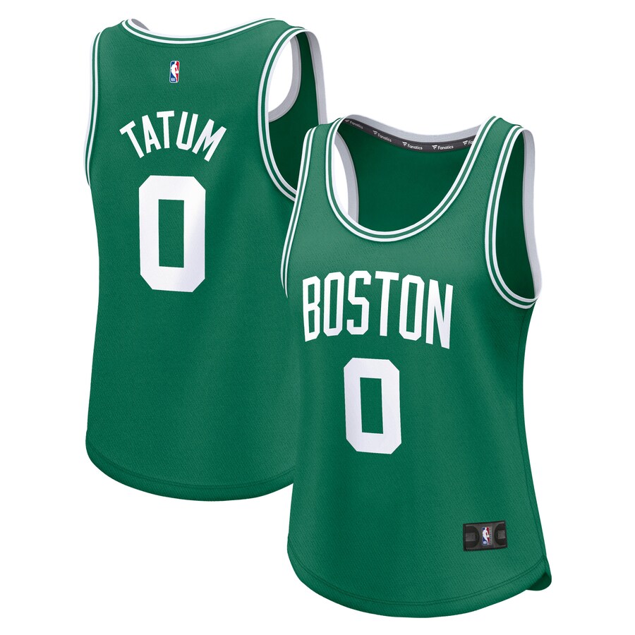 Women's Boston Celtics Jayson Tatum Fanatics Kelly Green Fast Break Player Jersey - Icon Edition