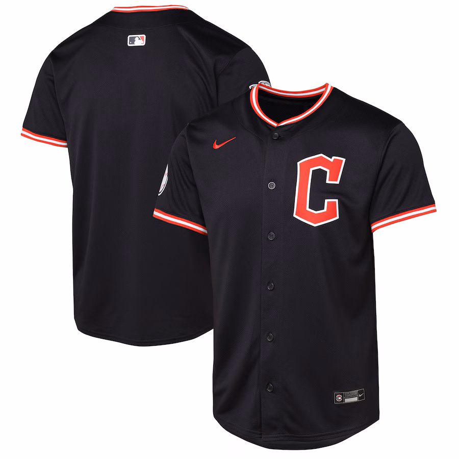 Youth Cleveland Guardians Nike Pitch Blue Limited Jersey