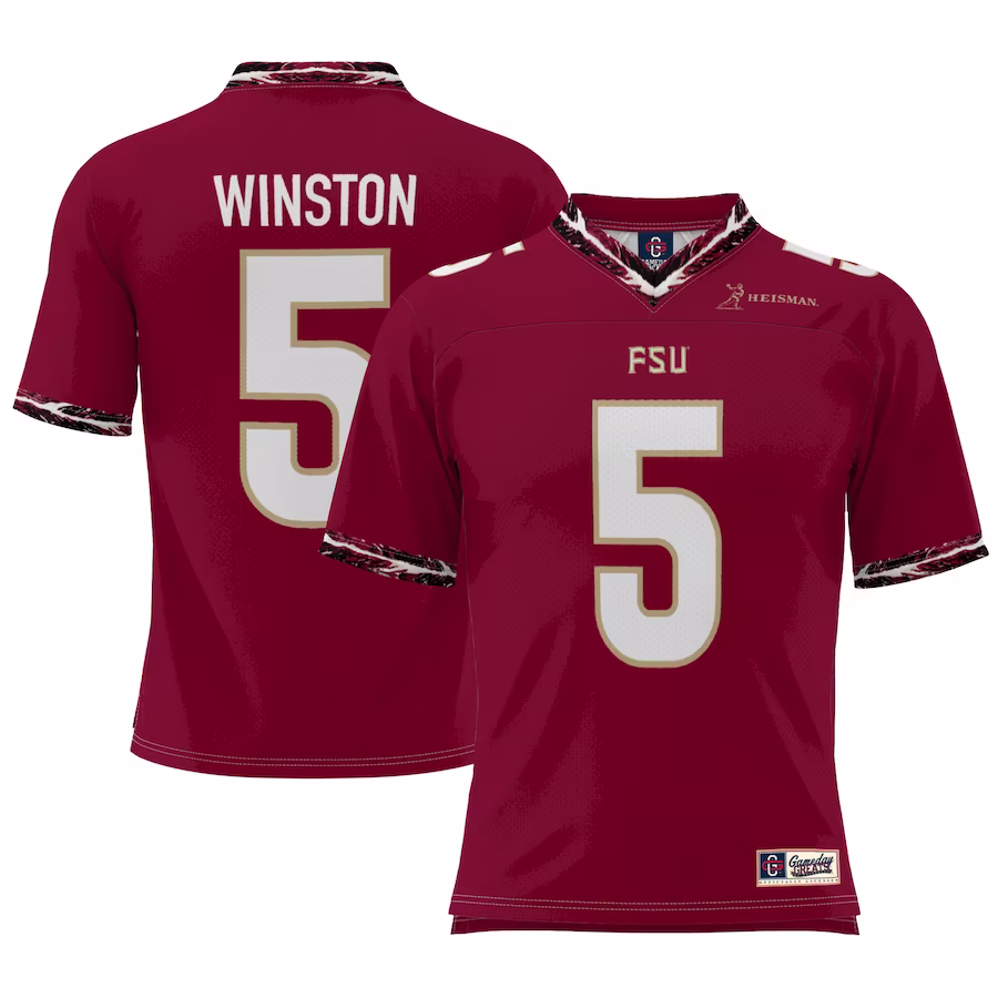Jameis Winston Florida State Seminoles GameDay Greats Youth  Heisman Football Jersey �?Garnet