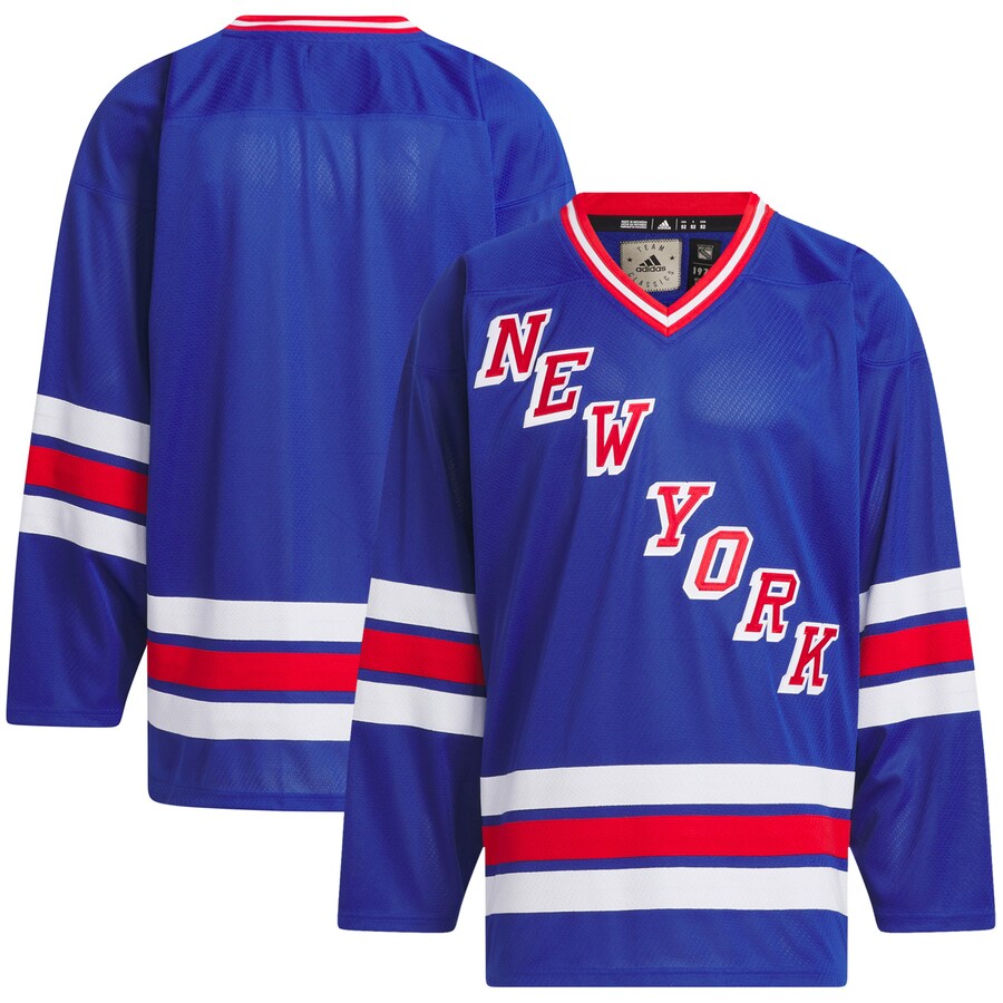 Men's New York Rangers adidas Blue Team Classic Jersey