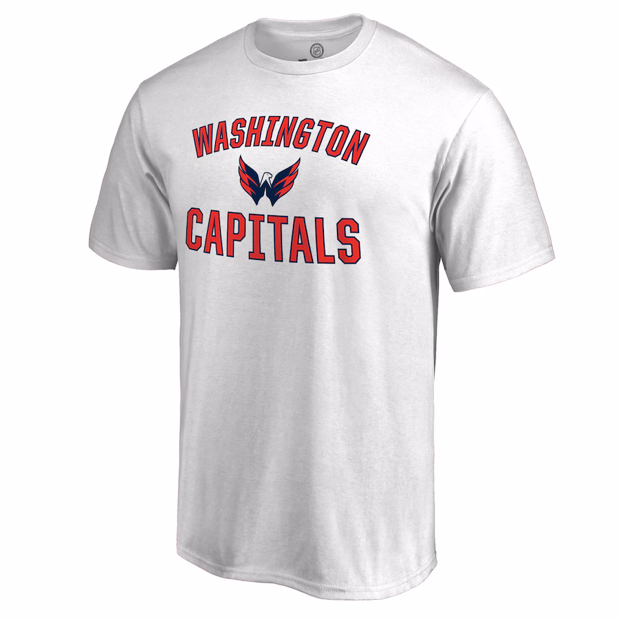 Men's Washington Capitals Victory Arch White T-Shirt