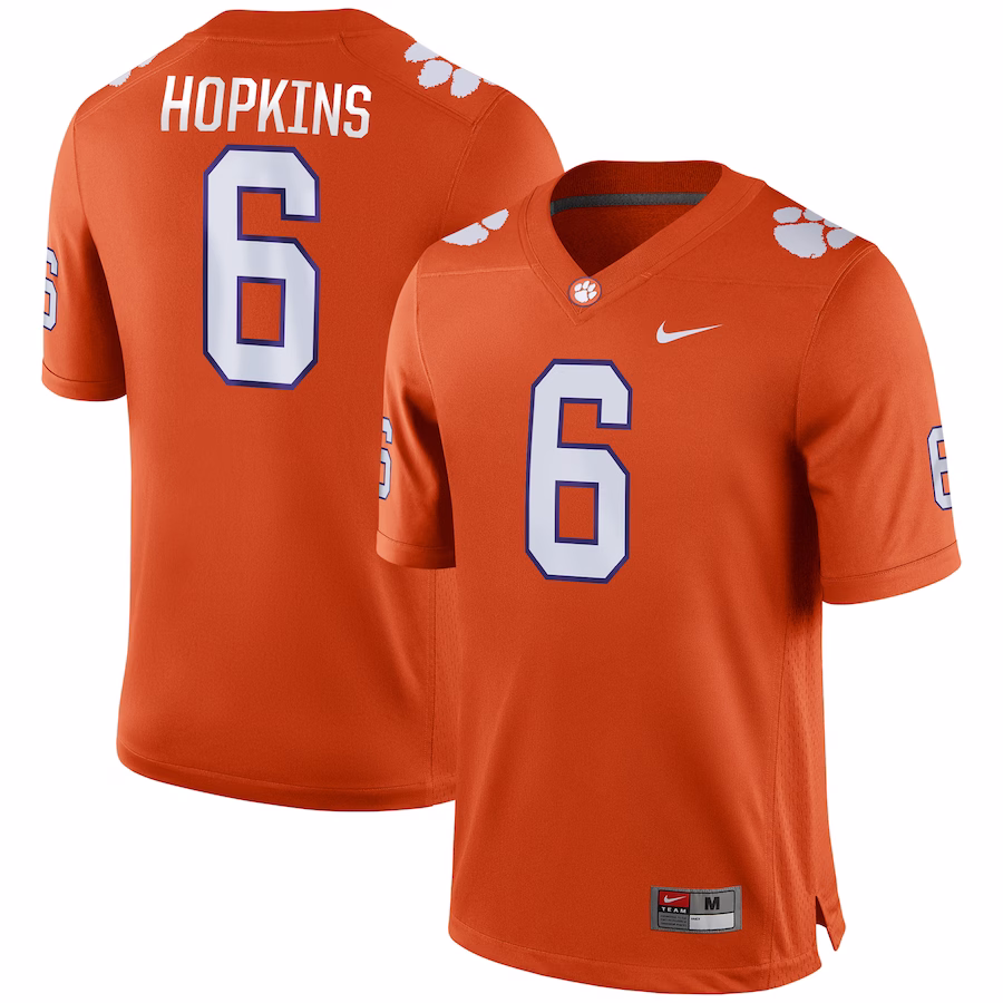 DeAndre Hopkins Clemson Tigers Nike Game Jersey - Orange